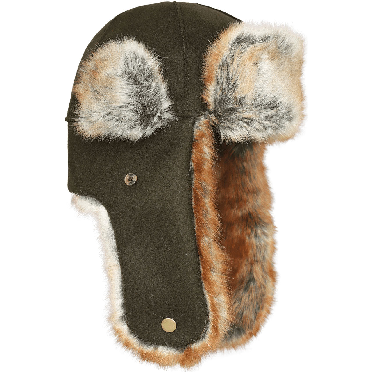 Stormy Kromer The Northwoods Trapper Hat in Olive