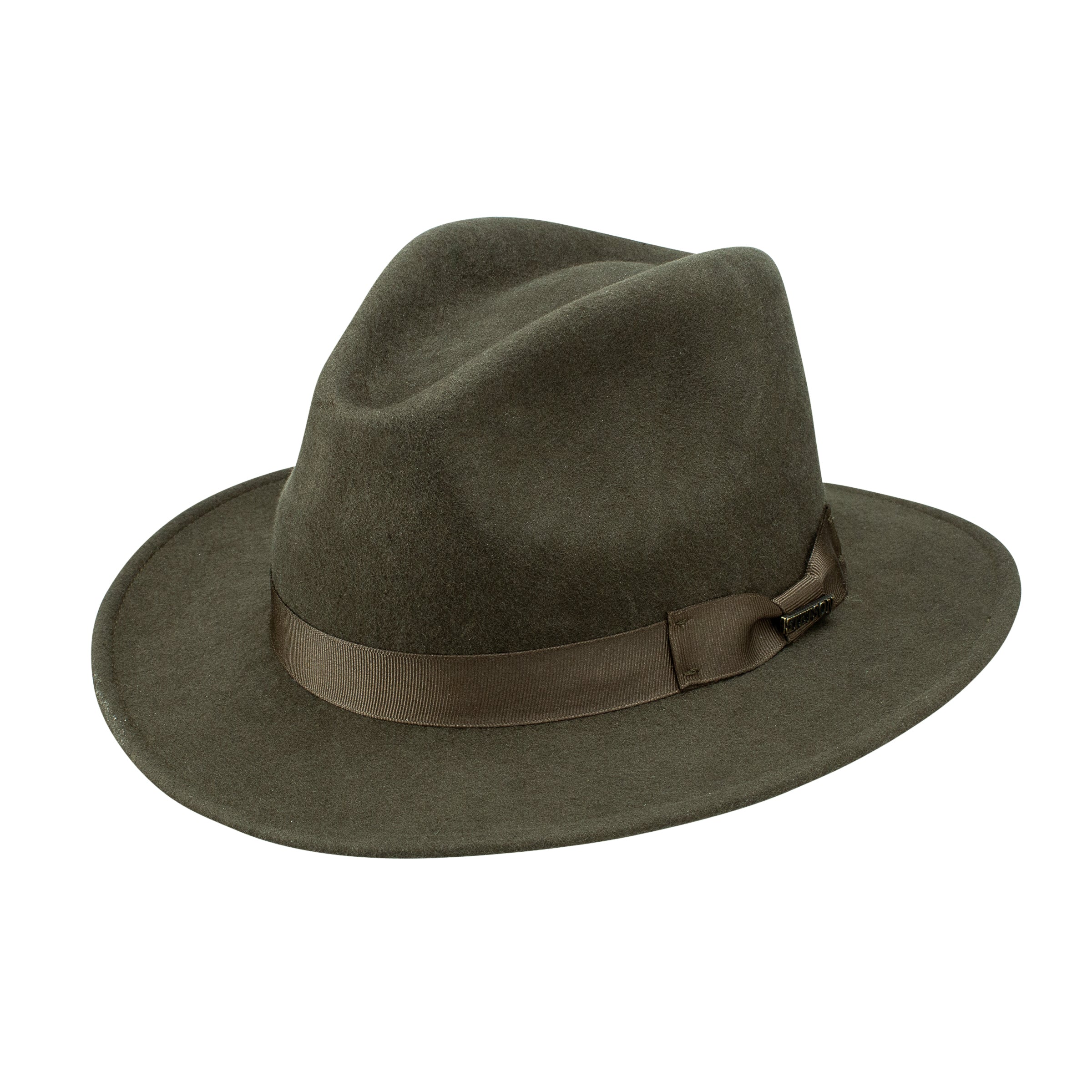 Stetson Wool Felt Markham Pinch Front Cowboy Hat in Sage