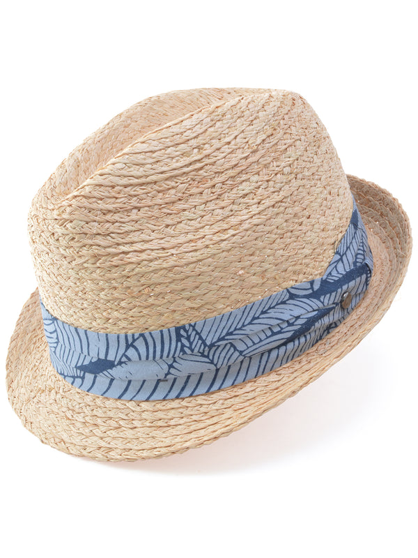 Broner Straw 'Grenada' Braided Raffia Fedora Hat - 1