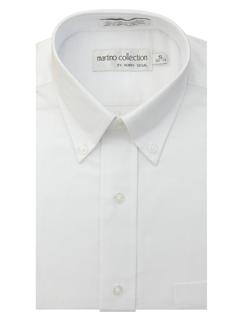 Roberto Collection Oxford Shirts in White