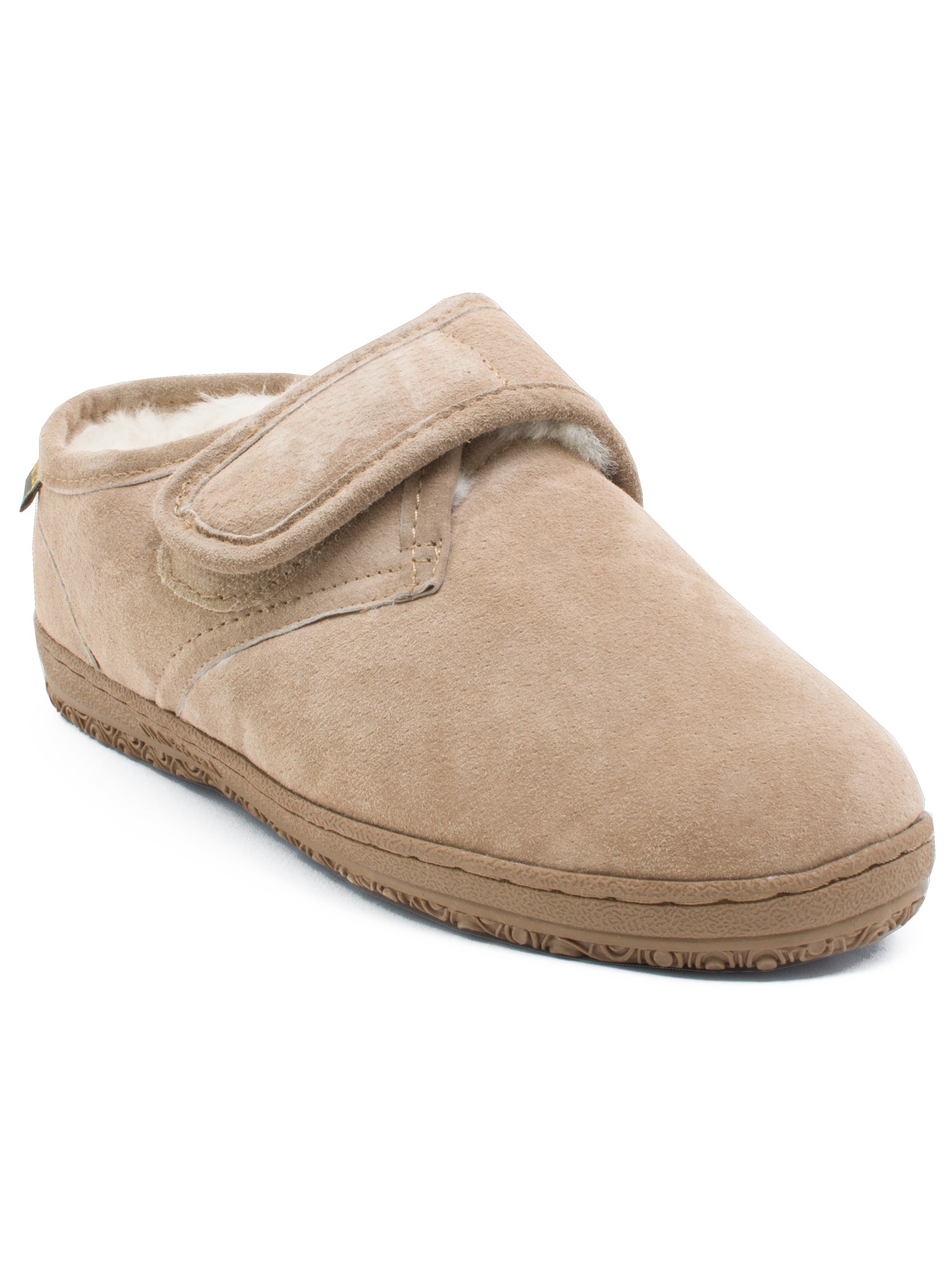 Old Friend's Men's Adjustable Closure Bootee Slippers - Big Man Sizes