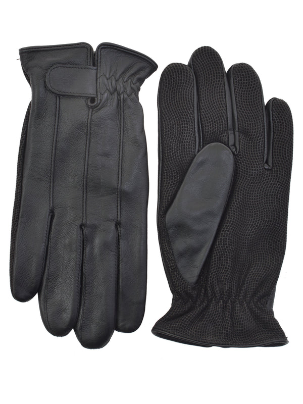 Lauer Sheepskin Leather Driving Gloves by Milwauke - 1