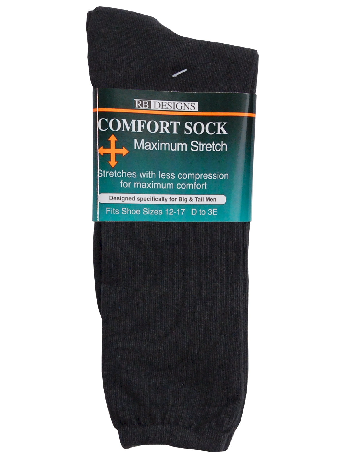 KB Designs Men's Comfort Dress Socks - Shoe Sizes - 0