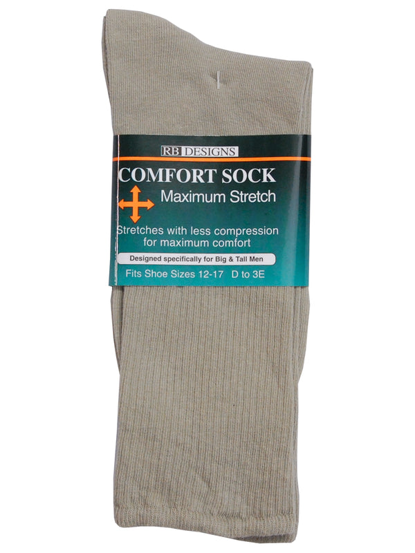 KB Designs Men's Comfort Dress Socks - Shoe Sizes - 1
