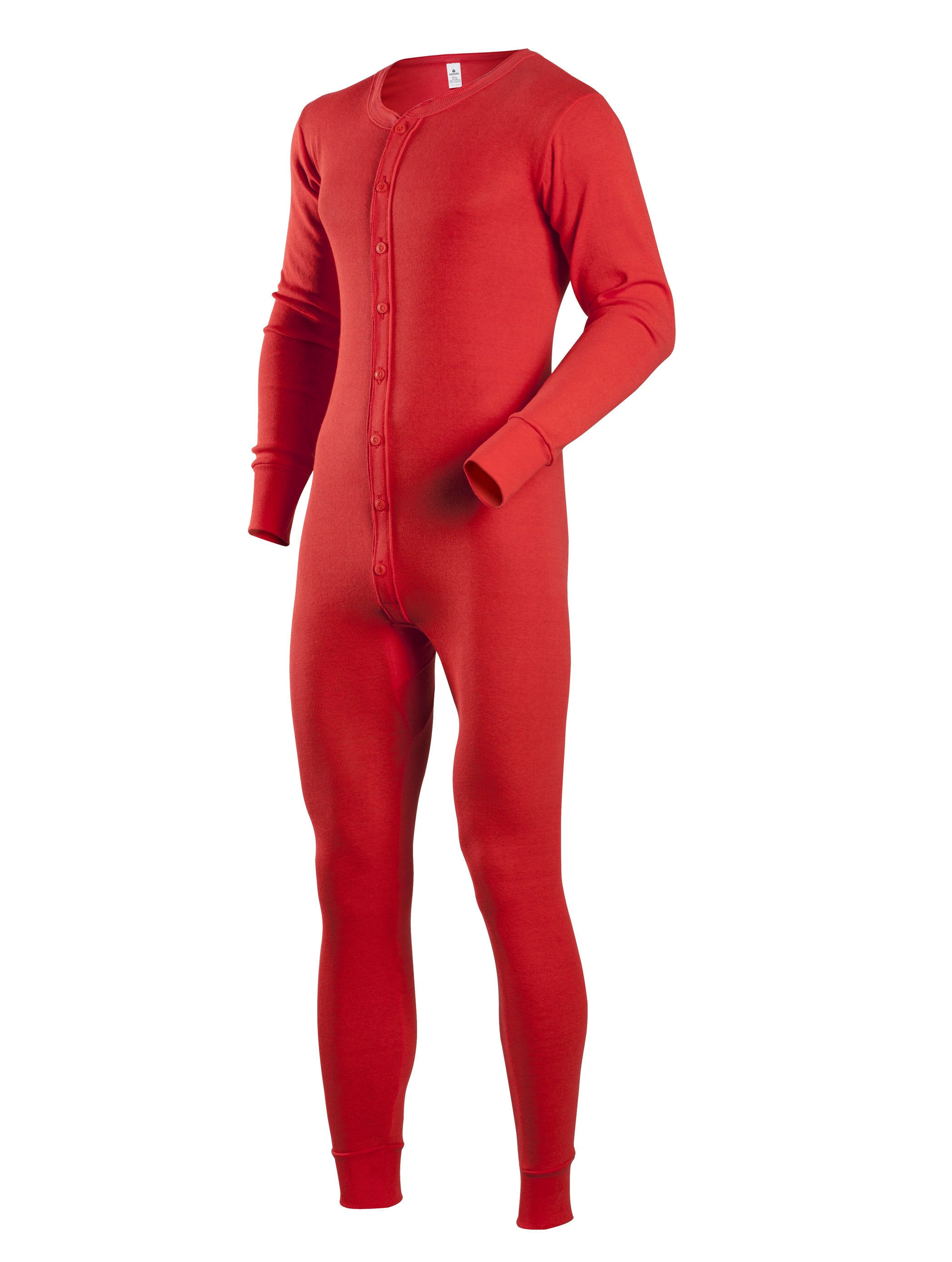 Coldmast Union Suits in Red - 865-R - Regular Sizes