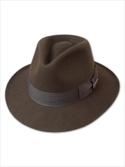 Dorfman Pacific Indiana Jones Fur Felt Hats