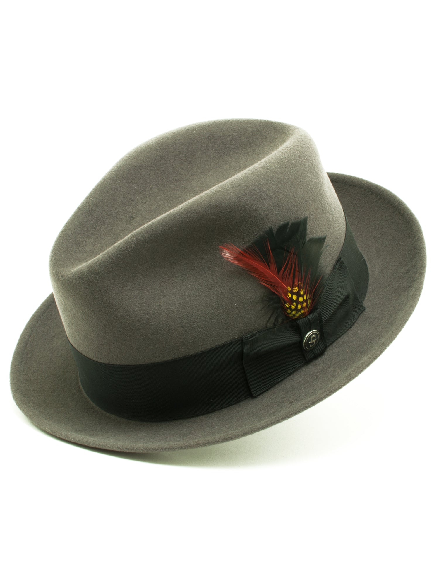 Stetson 100% Pure Wool Felt Frederick Hats in Caribou