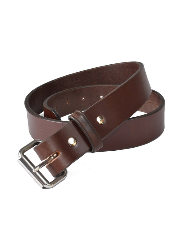 P&B Harness Full Grain Leather Belts in Brown 46-80 - 1
