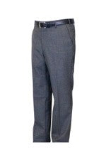 Berle Wool Blend Self Sizing Dress Pants - Tall Man Sizes - MEDIUM GREY