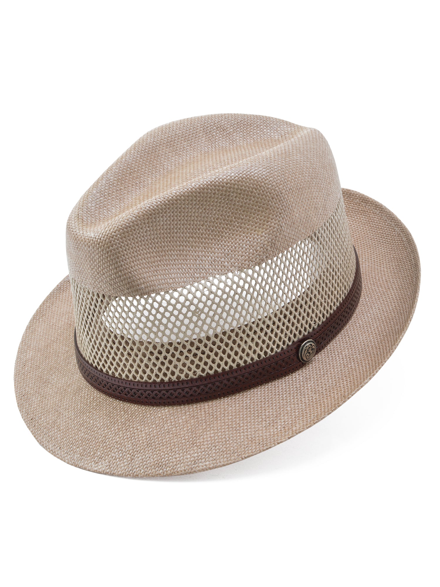 Stetson Vented Canvas Madison Valley Hat in Taupe