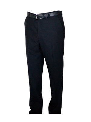 Berle Wool Blend Self Sizing Dress Pants - Tall Man Sizes - CHARCOAL