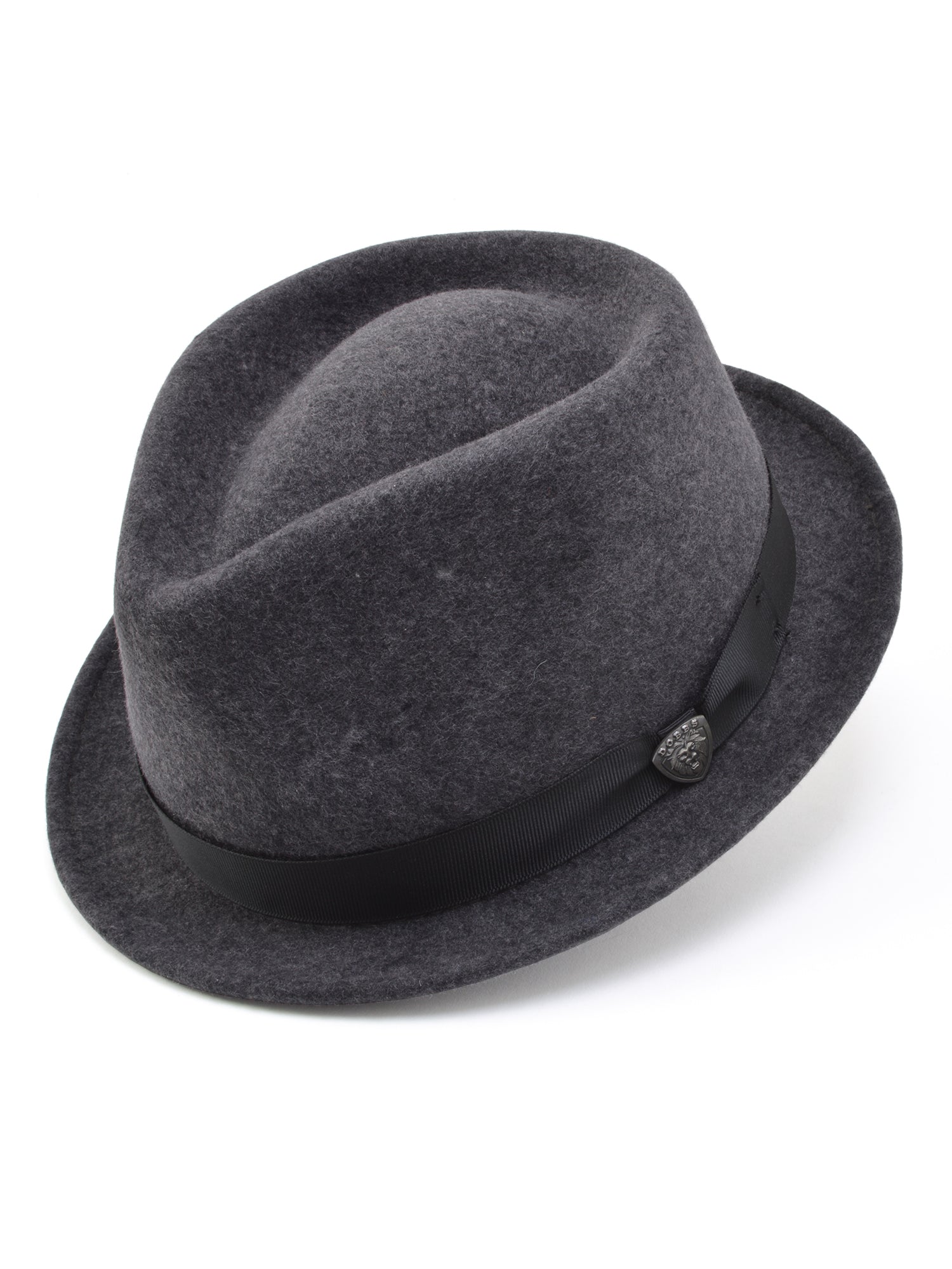 Dobb's Wool Felt 'Shorty' Hat in Grey