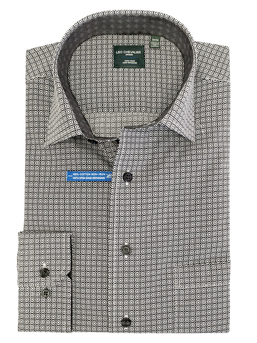 Leo Chevalier 100% Cotton Non-Iron Sport Shirts - 521476 - Regular Sizes
