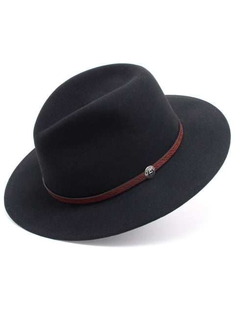 Stetson 100% Wool Felt 'Cromwell' Hats in Black