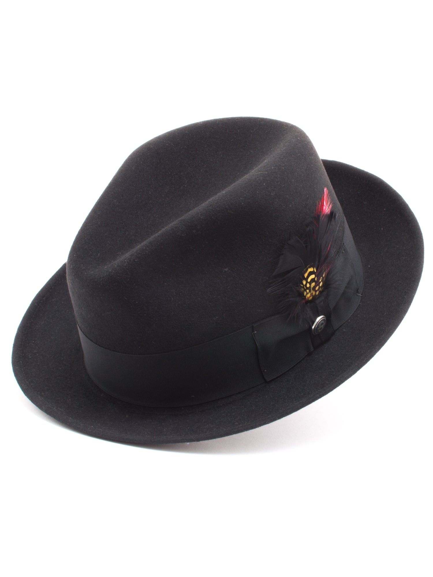 Stetson 100% Pure Wool Felt Frederick Hats in Black