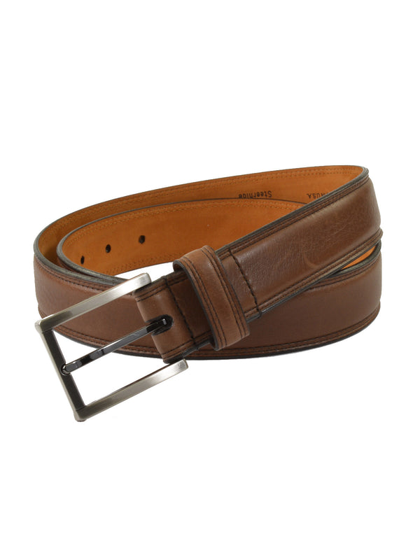 Lejon Glove Tanned Leather Dignitary Belts in Brown - 1