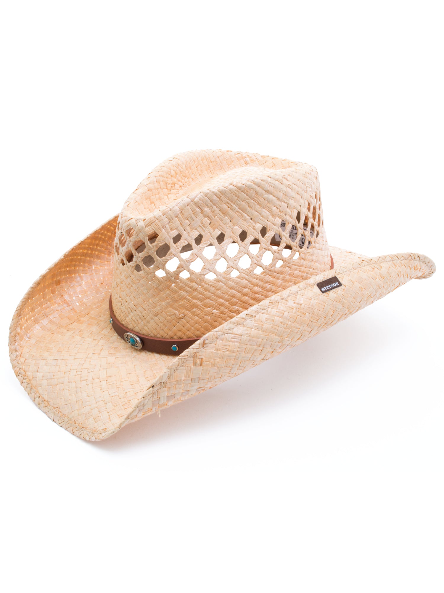 Stetson Raffia Straw Madrid Cowboy Hats