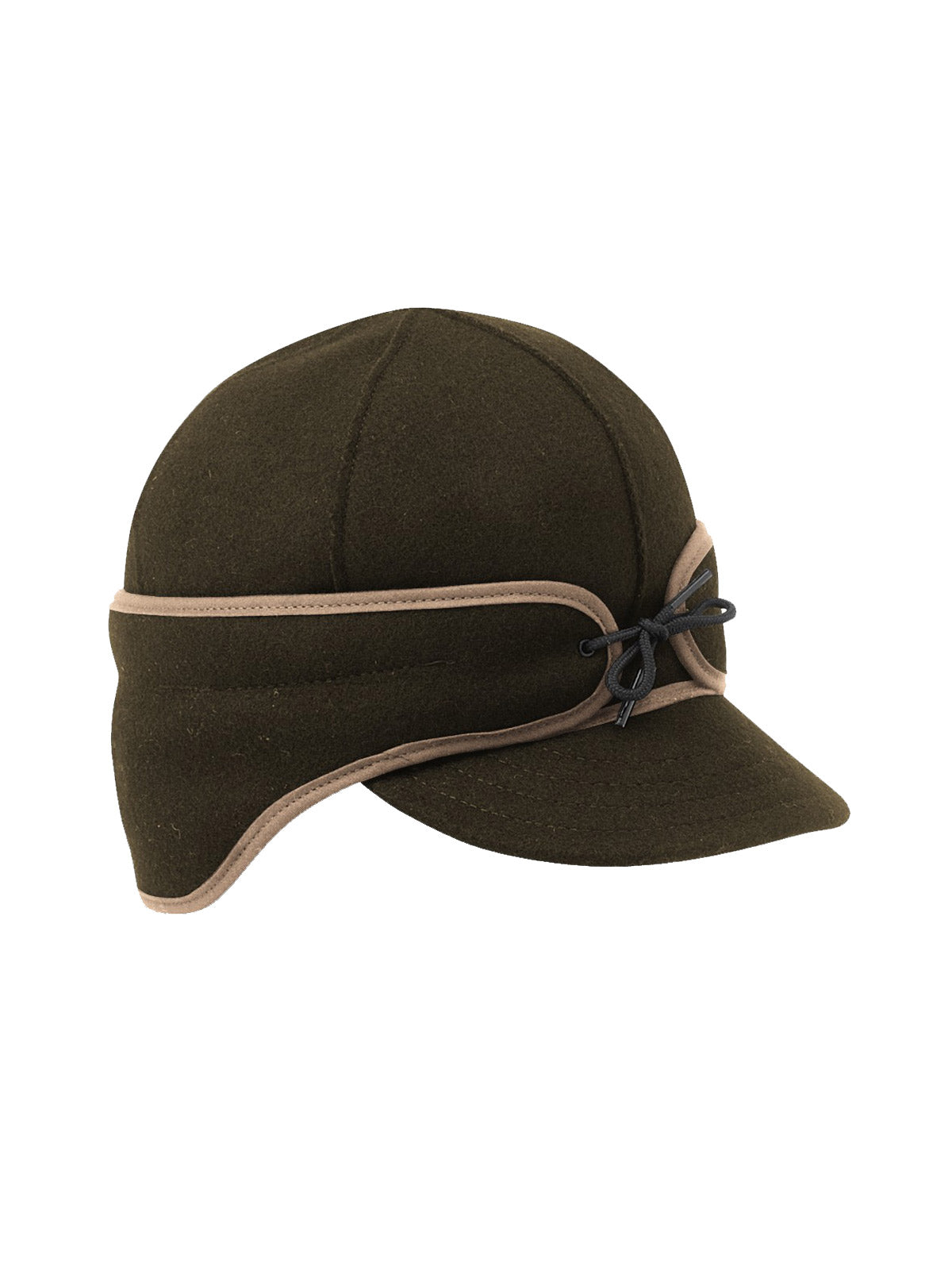 Stormy Kromer Rancher Caps With Ear Band in Olive - 50500-OLV