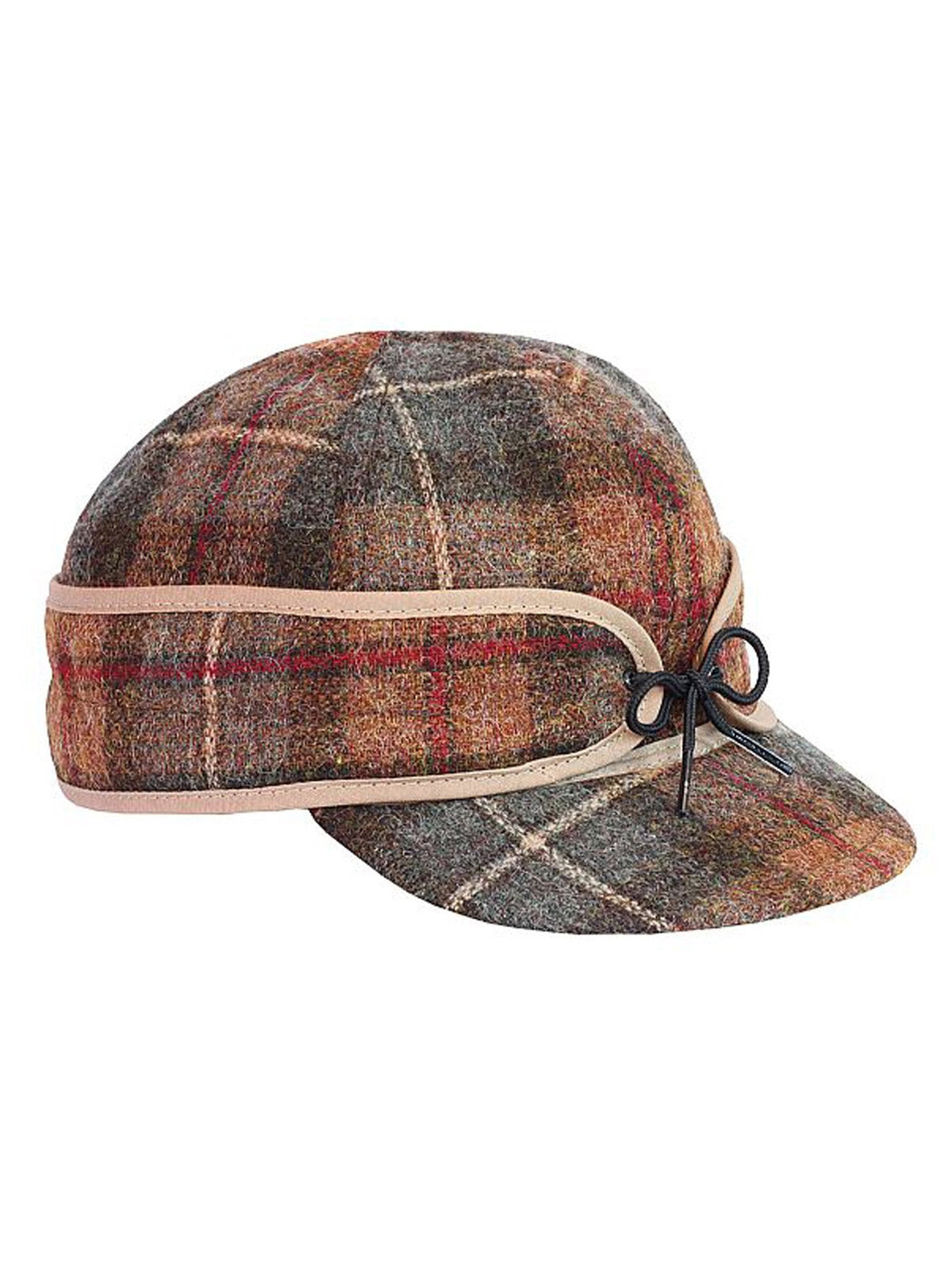 Origional Stormy Kromer Caps With Ear Band in Partridge Plaid - 50010-PTG