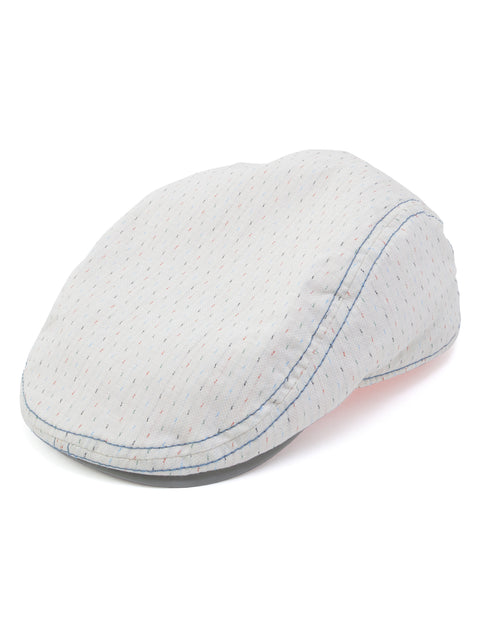 Stacy Adams 100% Cotton Ivy Cap in White