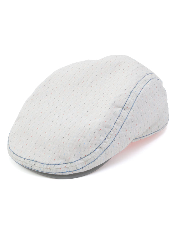 Stacy Adams 100% Cotton Ivy Cap in White - 1