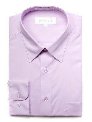 Marquis Men's Cotton Blend Dress Shirts - Regular - 1