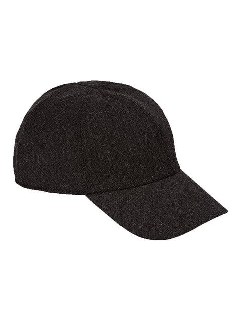 Stormy Kromer 'The Curveball' 100% Wool Caps in Charcoal Grey - 50180