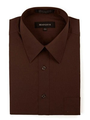 Marquis Men's Dress Shirts Slim Fit Business Formal Shirt With Spread Collar Marquis Men's Marquis Men's Dress Shirts Slim Fit Business Formal Shirt With Spread Collar Marquis Men's
