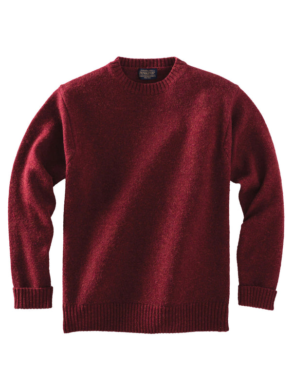 Pendleton Shetland Wool Crew Sweater AF632-61198 - 1