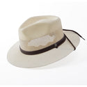 Stetson Afton Vented Canvas Straw Hat in Natural - 1