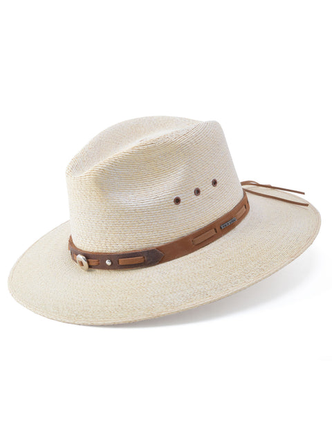 Stetson Chambers Palm Straw Aussie Hat