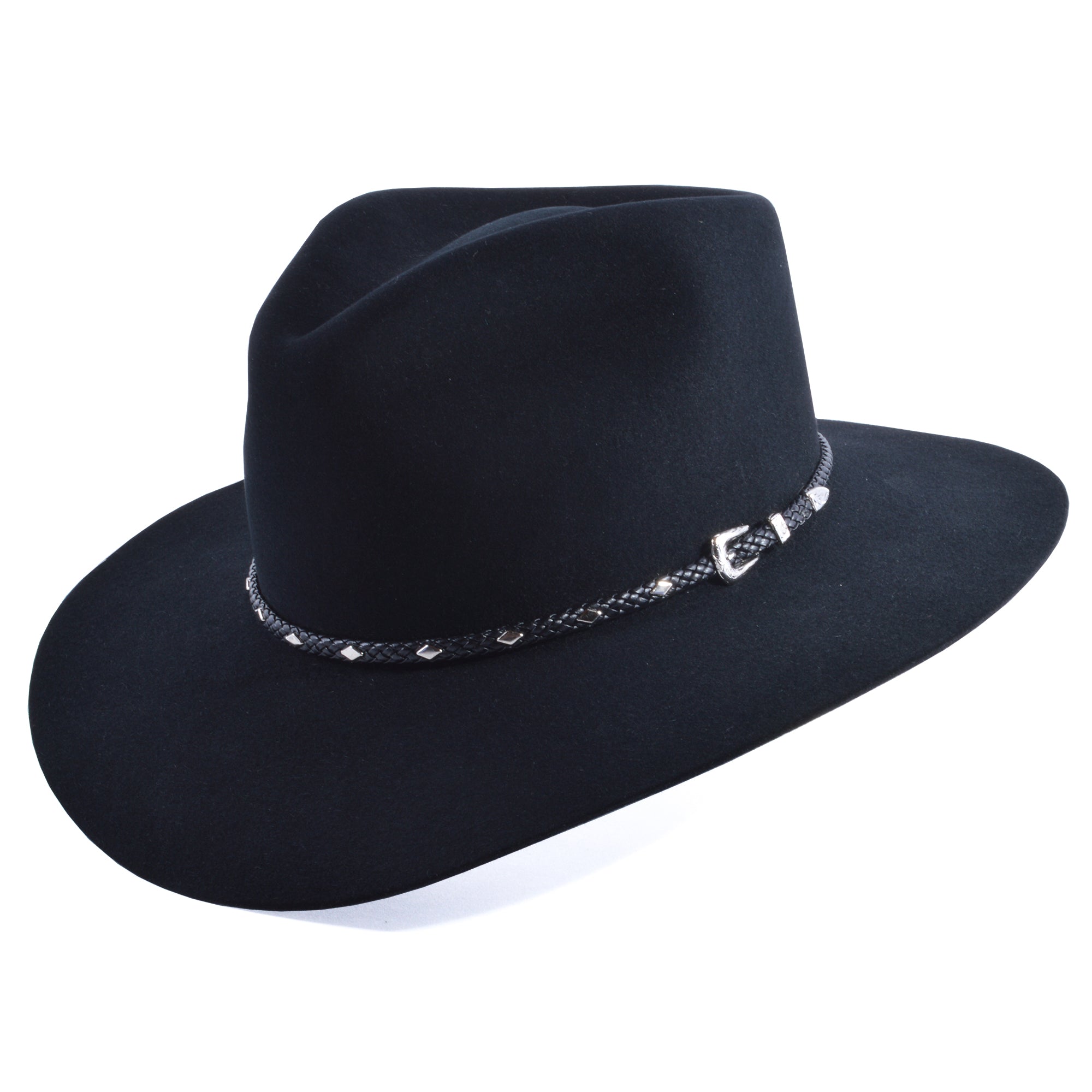 Stetson 5X Fur Felt Diamond Jim Hat with Hat Box-1