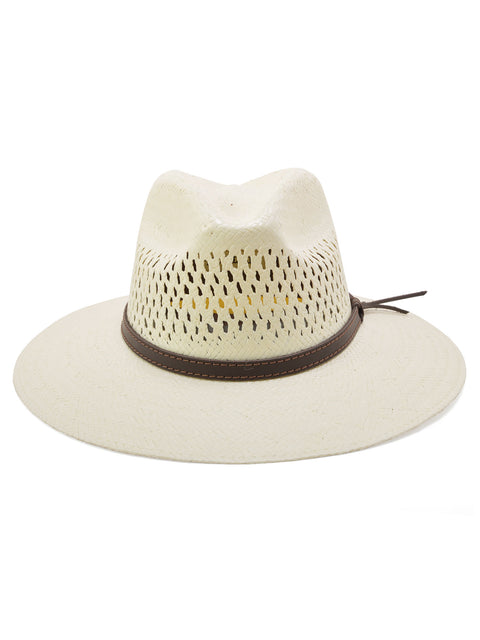Stetson Digger Vented Shantung Straw Hat - 0