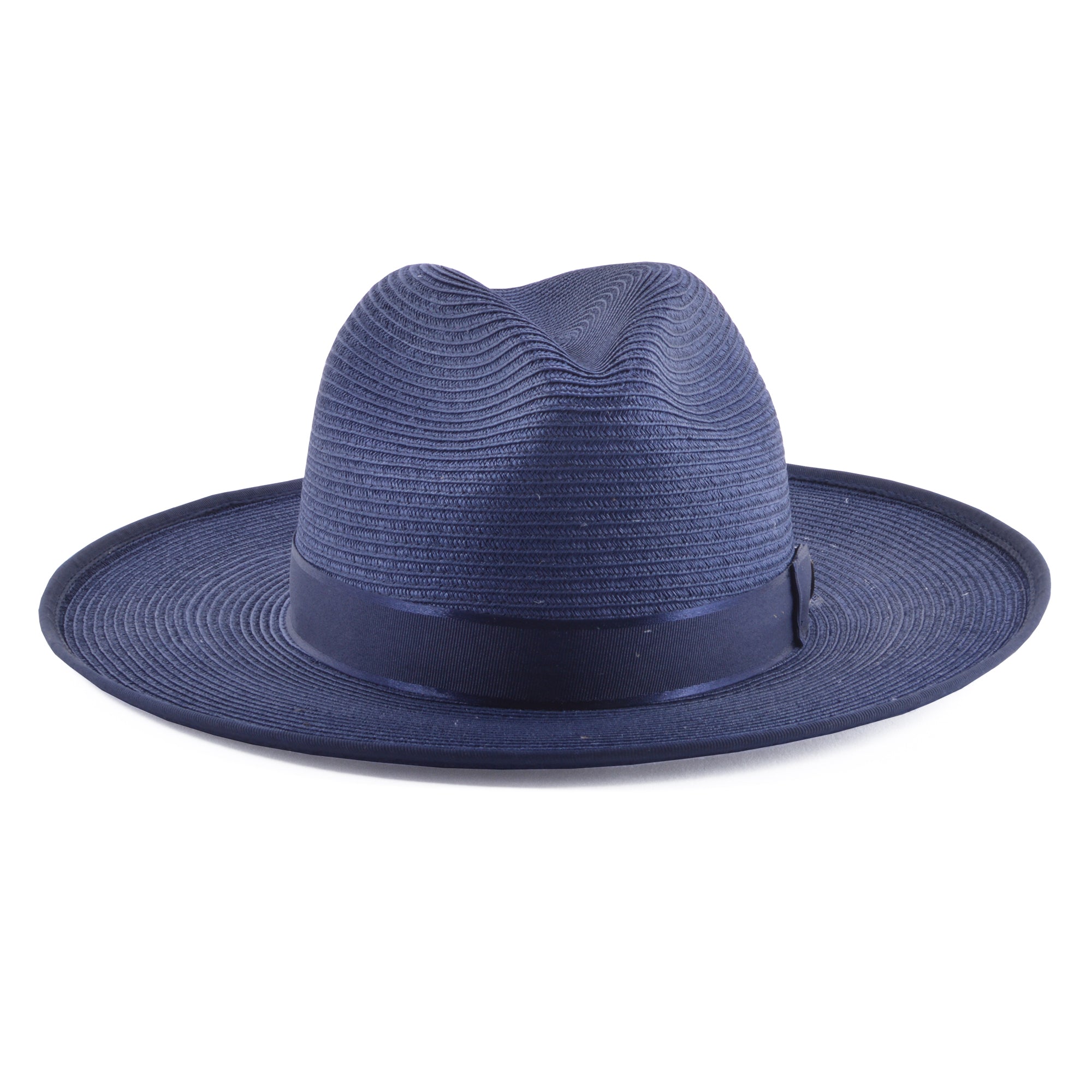 Dobbs Esquire B Milan Straw Hat in Navy - 0