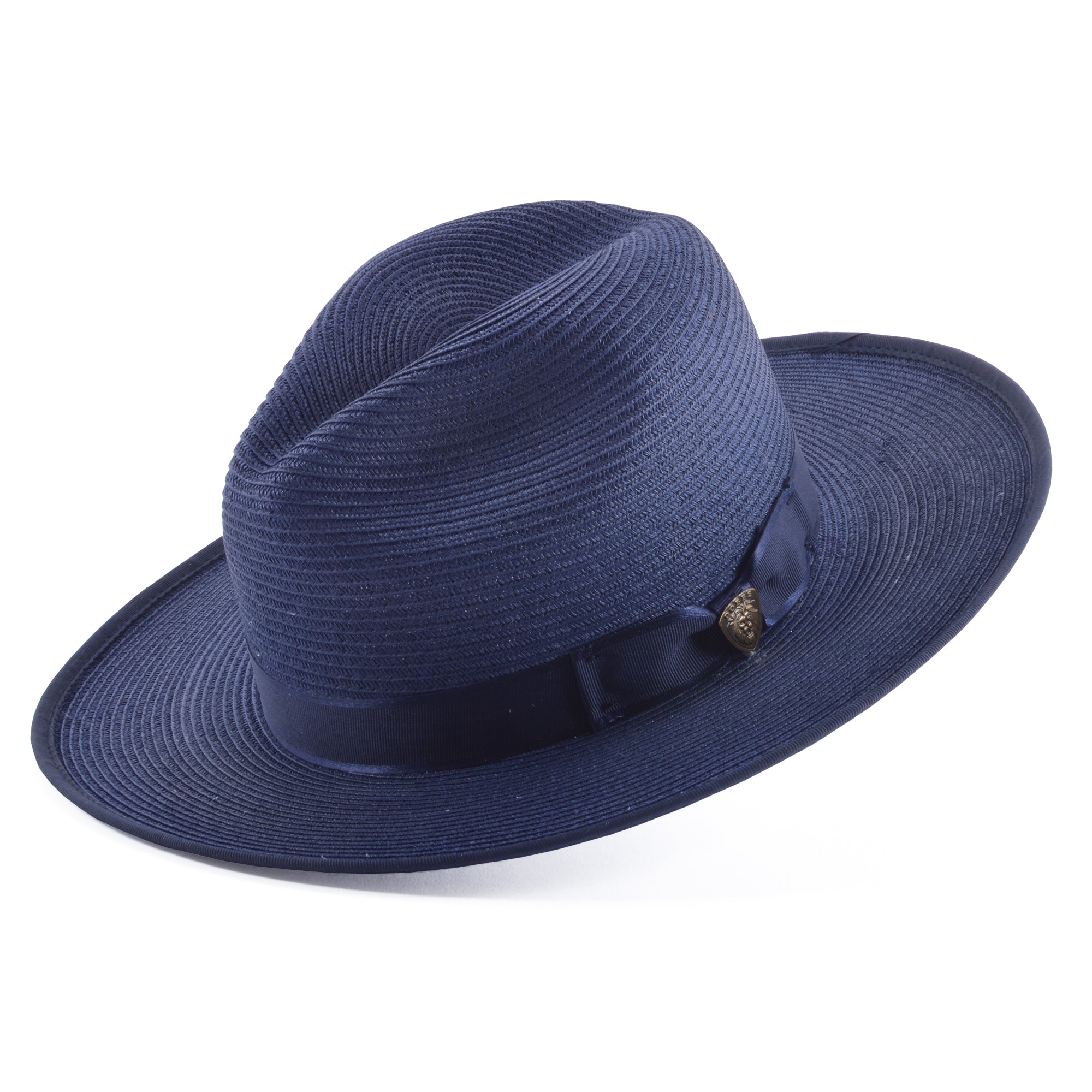 Dobbs Esquire B Milan Straw Hat in Navy