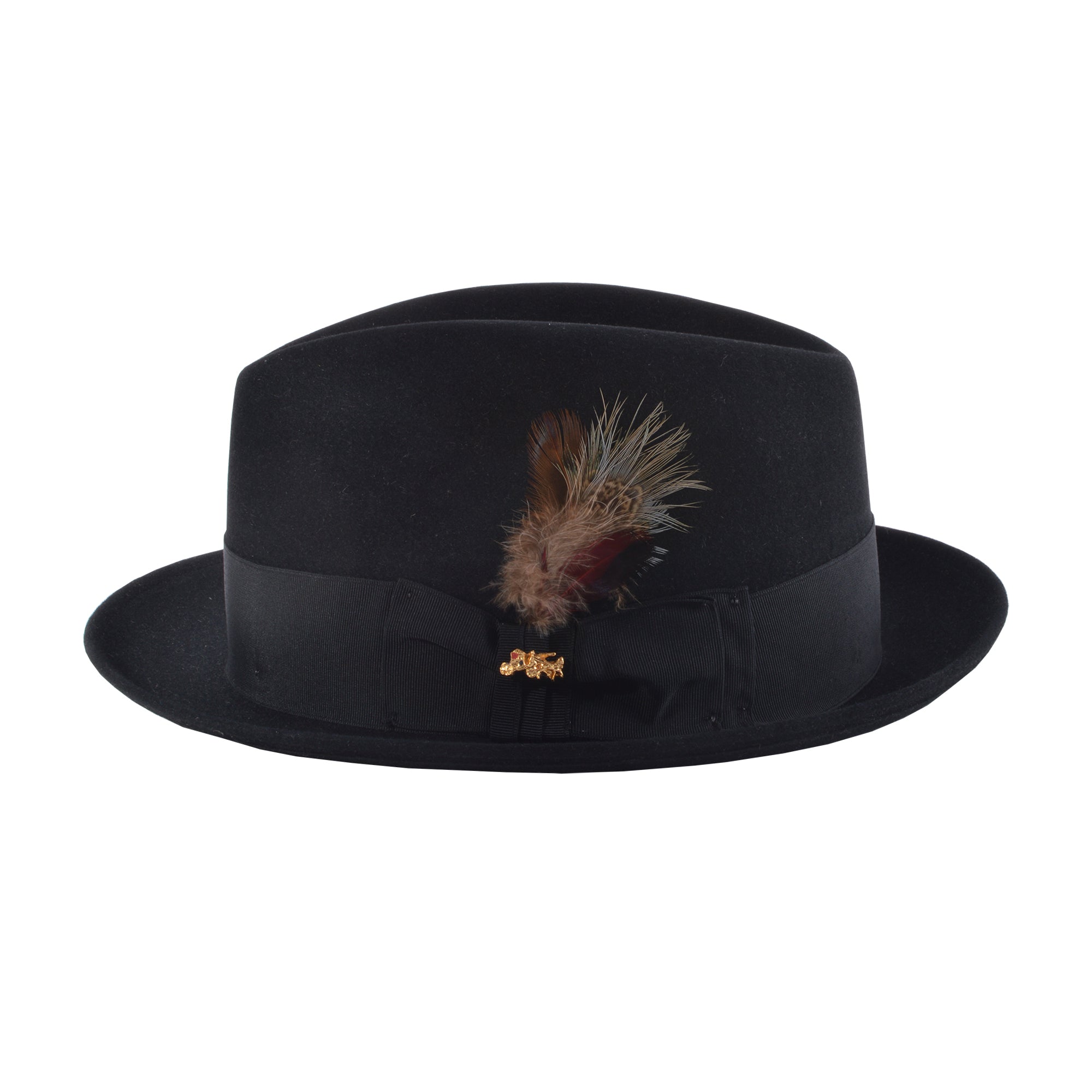 Dobbs Jet 707 Fur Felt Fedora Hat with Hat Box-4