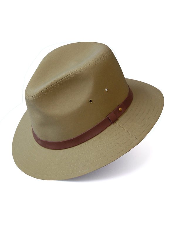 Dobbs Cotton Blend Gable Men's Hats in British Tan - 1