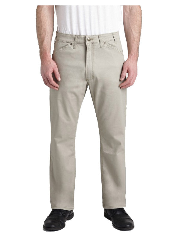 Grand River Brushed Twill Stretch Jeans - Regular Sizes - STONE